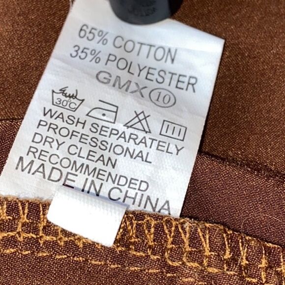 Boutique, Camel Tan, Faux Suede, Mini Skirt - Picture 10 of 14